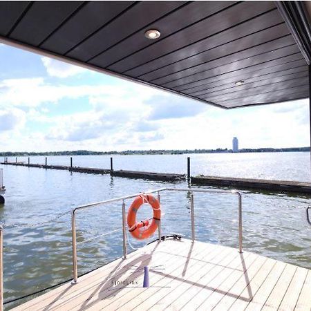 Hotel Hausboot Fjord Aries Mit Dachterrasse In Schleswig Esterno foto